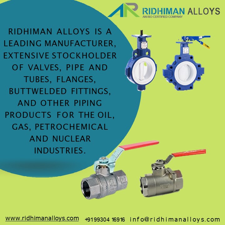 PPT Ball Valves Butterfly Valves Gate Valves Ridhiman Alloys