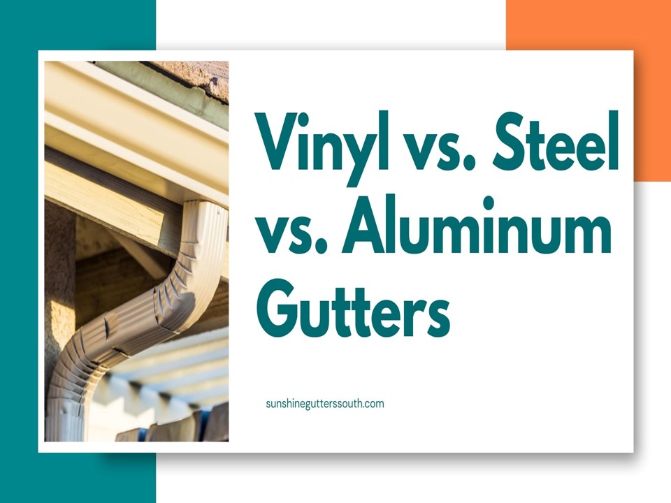 PPT Vinyl vs. Steel vs. Aluminum Gutters PowerPoint presentation