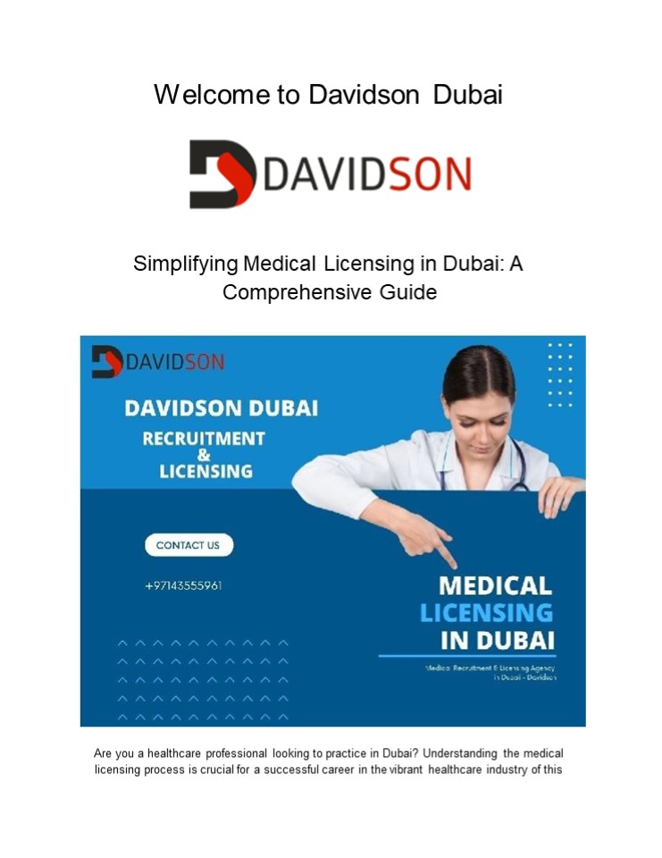 PPT Simplifying Medical Licensing in Dubai A Comprehensive Guide PowerPoint presentation