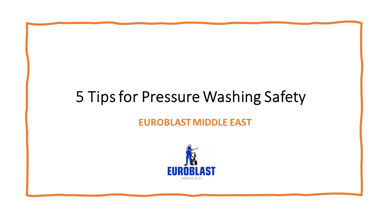 PPT 5 tips for Pressure Washing Safety PowerPoint presentation free