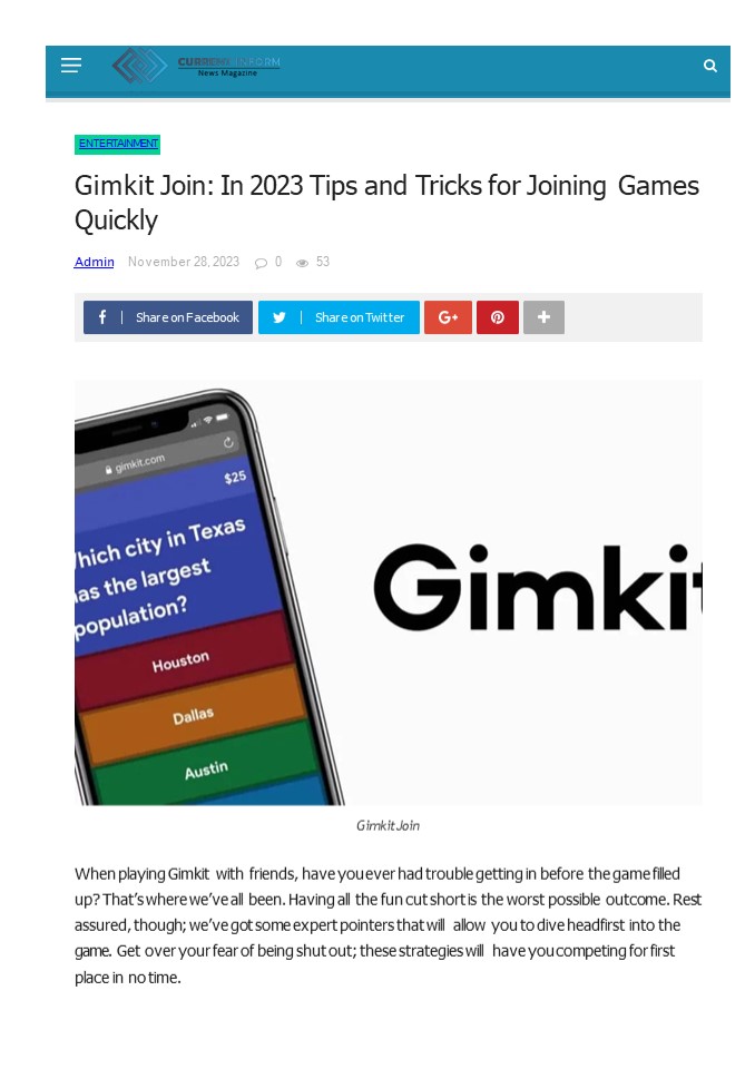 Gimkit Join In 2023 Tips and Tricks for Joining Games Quickly(08)
