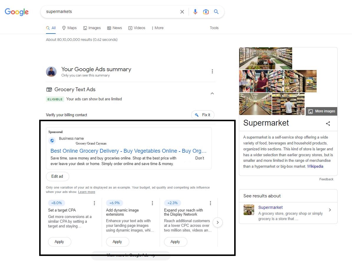 Google Testing Expanded Your Google Ad Summary