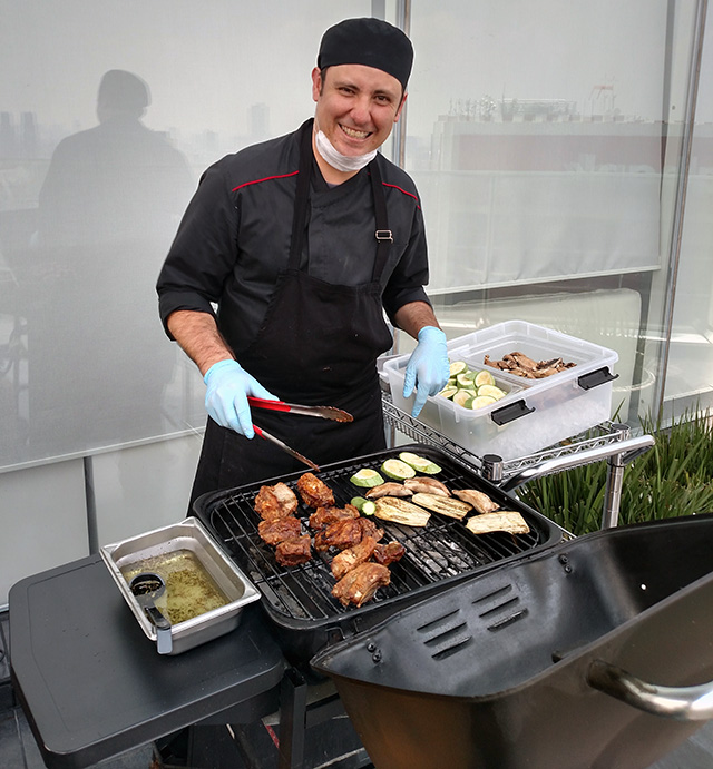 Google BBQ Chef In Mexico City