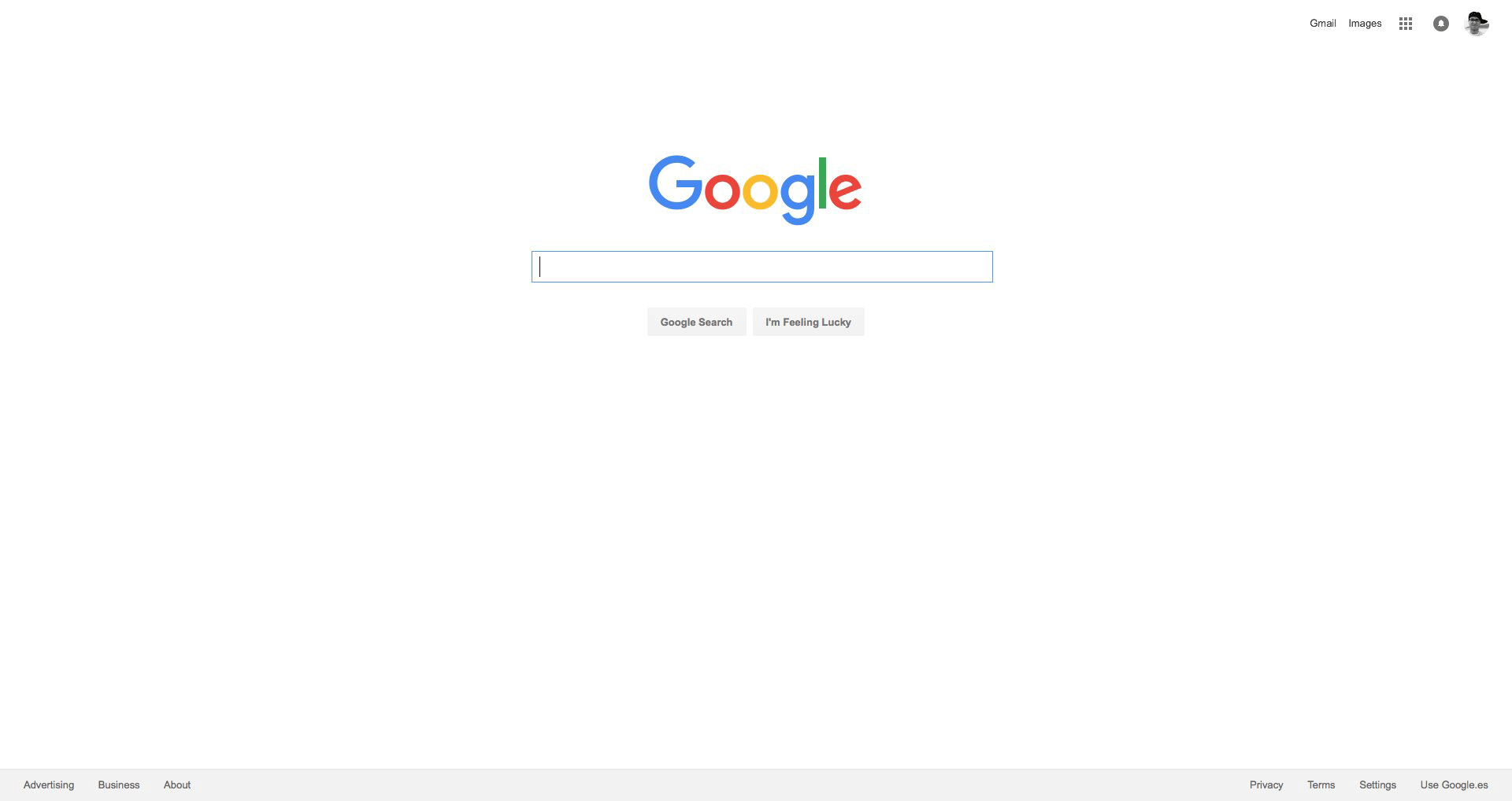 Google Home Page Testing Gray Background Instead Of White