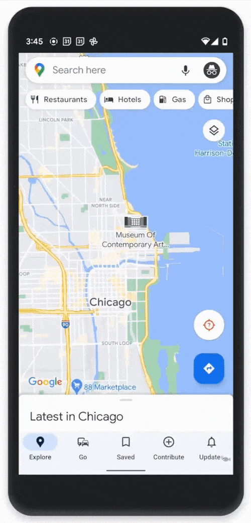 Google Maps Busy Area Feature Rolling Out