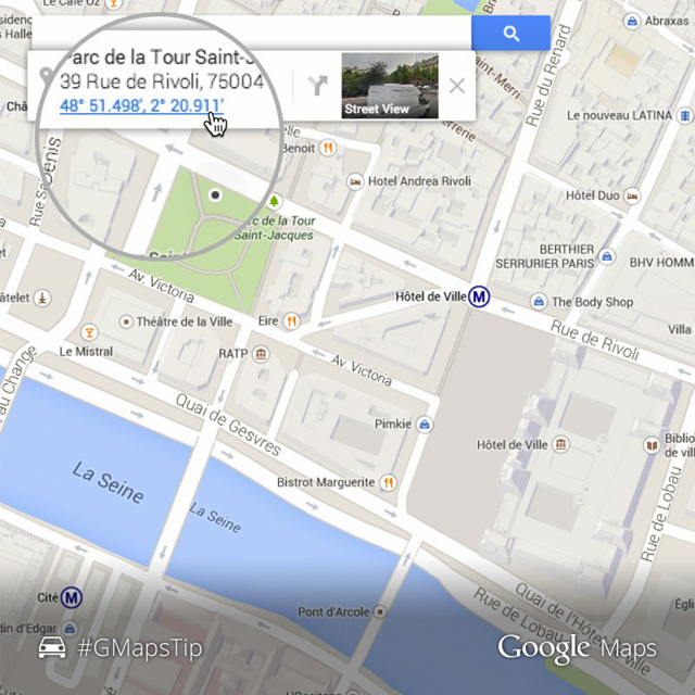Search Google Maps Using Coordinates Google Maps Tip Get The Latitude & Longitude By Clicking