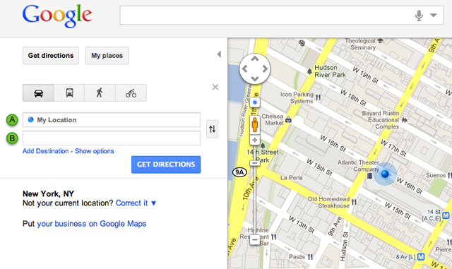 Google Maps Brings "My Location" Feature To Some Desktop Browsers