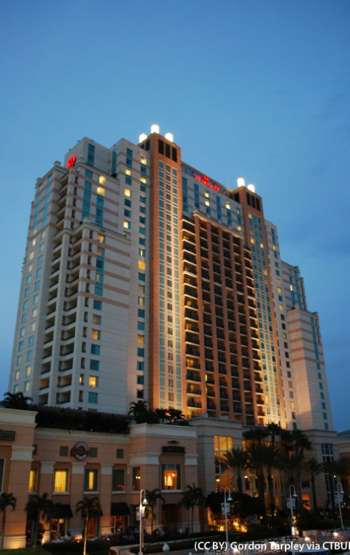 Tampa Marriott Water Street The Skyscraper Center