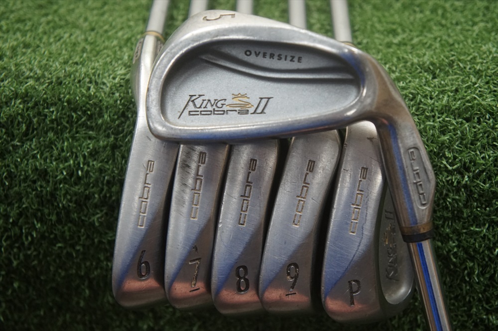 King Cobra Oversize II 5PW Iron Set Steel Regular Flex Irons Good