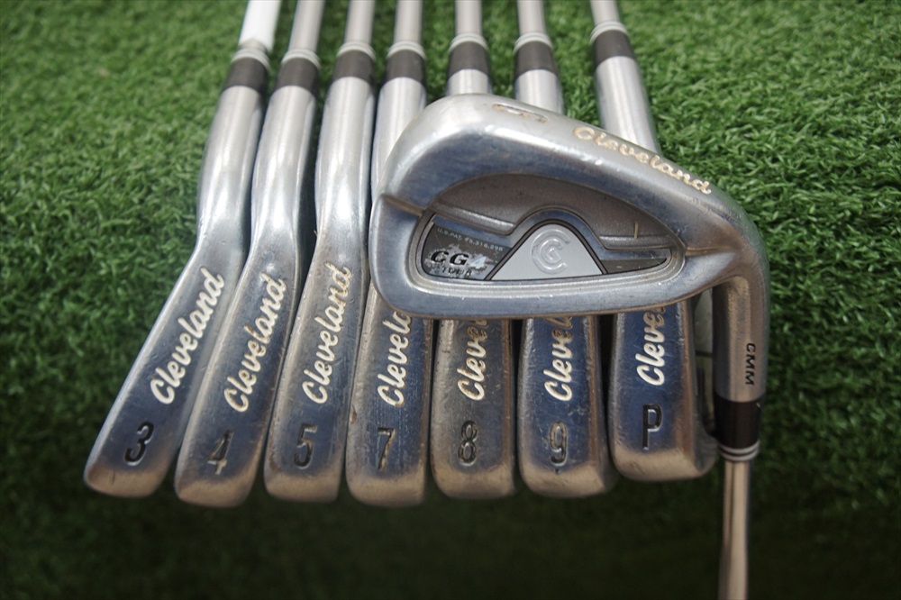 Cleveland CG4 Tour Steel Shaft Iron Set Regular Flex Irons 3PW 0255309