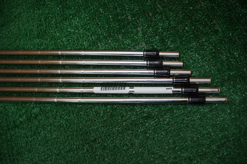 TRUE TEMPER DYNAMIC GOLD TOUR ISSUE X100 STEEL IRON SET SHAFTS PULLS