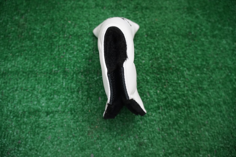 New AME AM&E Novadell White Snap Fit Putter Headcover Head