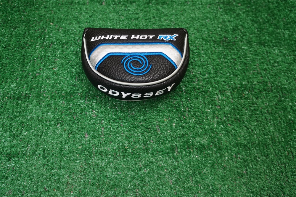 New Odyssey White Hot RX Half Mallet Golf Putter Headcover Head Cover