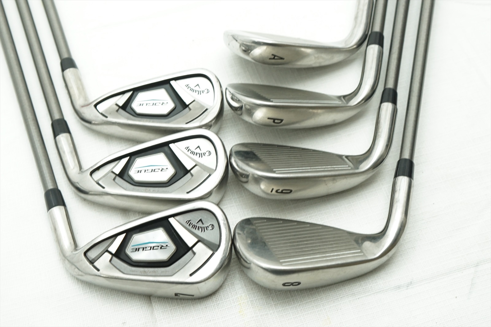 CALLAWAY ROGUE GRAPHITE IRON SET REGULAR FLEX IRONS 5PW, AW 0727583