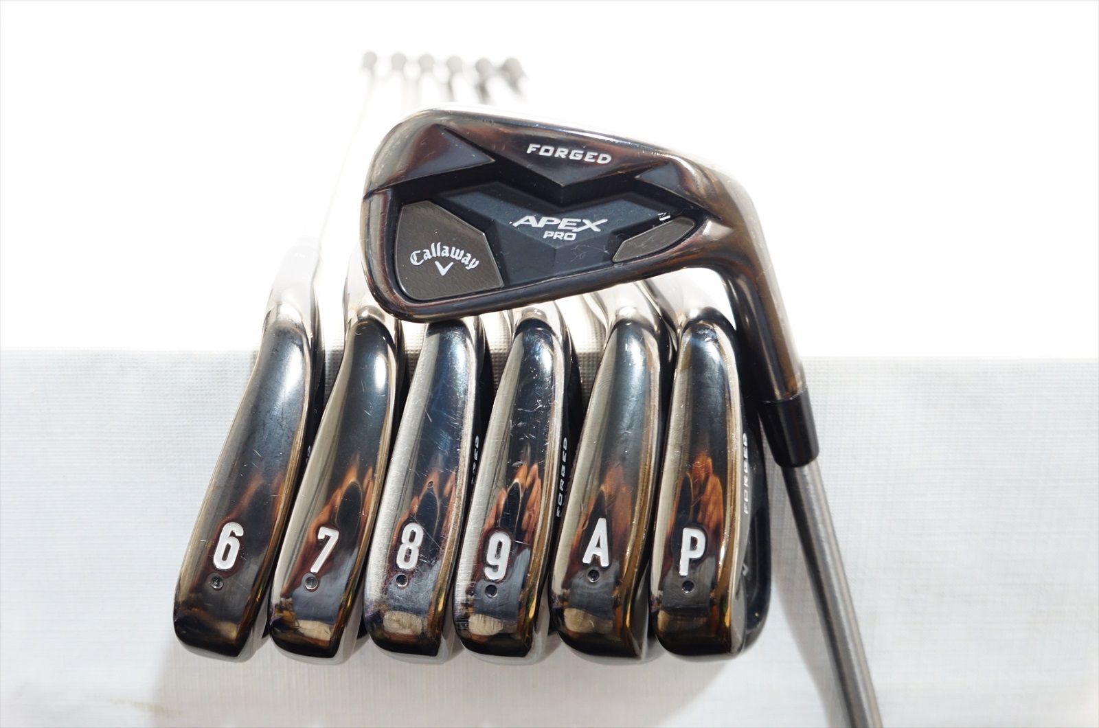 Callaway Apex Pro 19 Iron Set Stiff Flex Steelfiber Graph 5Aw, Pw 846365 eBay