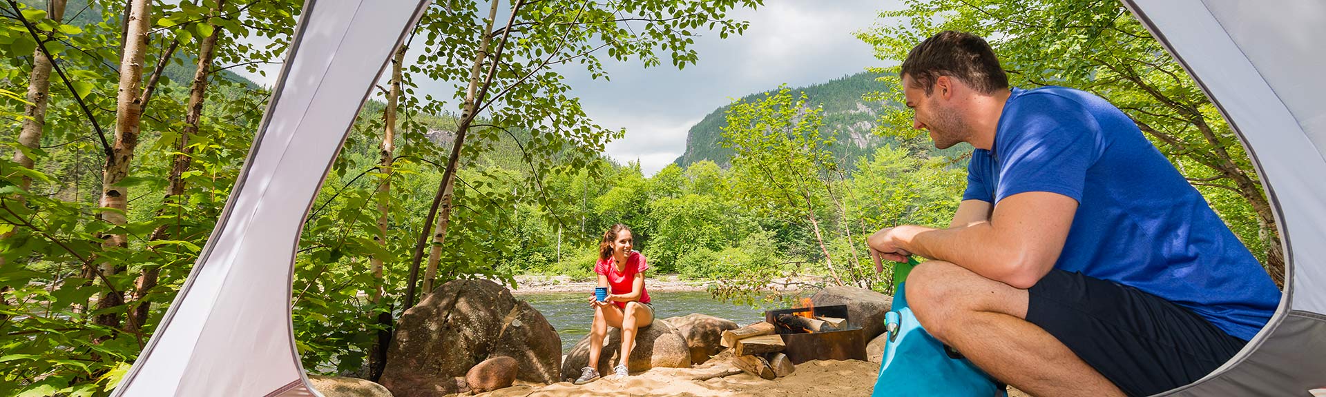 Camping dans la plus belle nature du Québec Sépaq