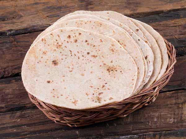 Kalori Roti Whole Wheat
