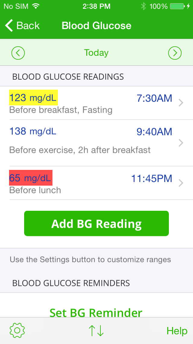 The Best iPhone Diabetes Tracker App