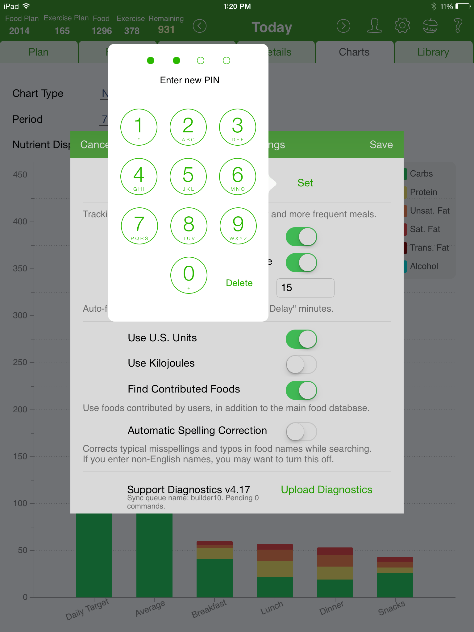 The Best iPad Food Diary and Calorie Counter App