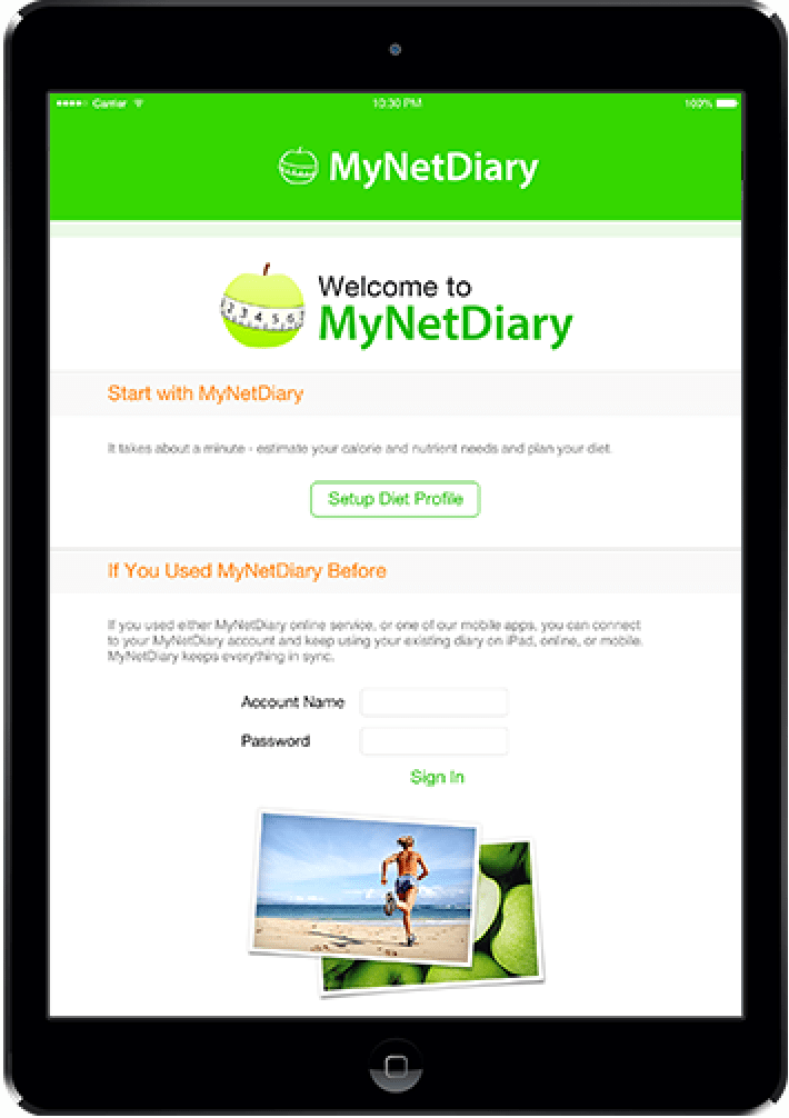 The Best iPad Food Diary and Calorie Counter App