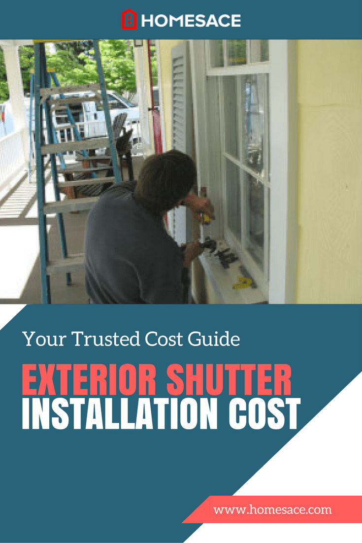 Cost To Install an Exterior Shutter Estimates, Prices & Contractors HomesAce