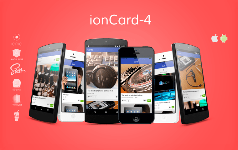 Card4ioniccardtheme Ionic Marketplace