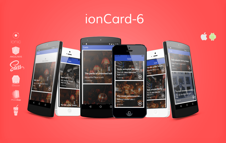 Card6ioniccardtheme Ionic Marketplace