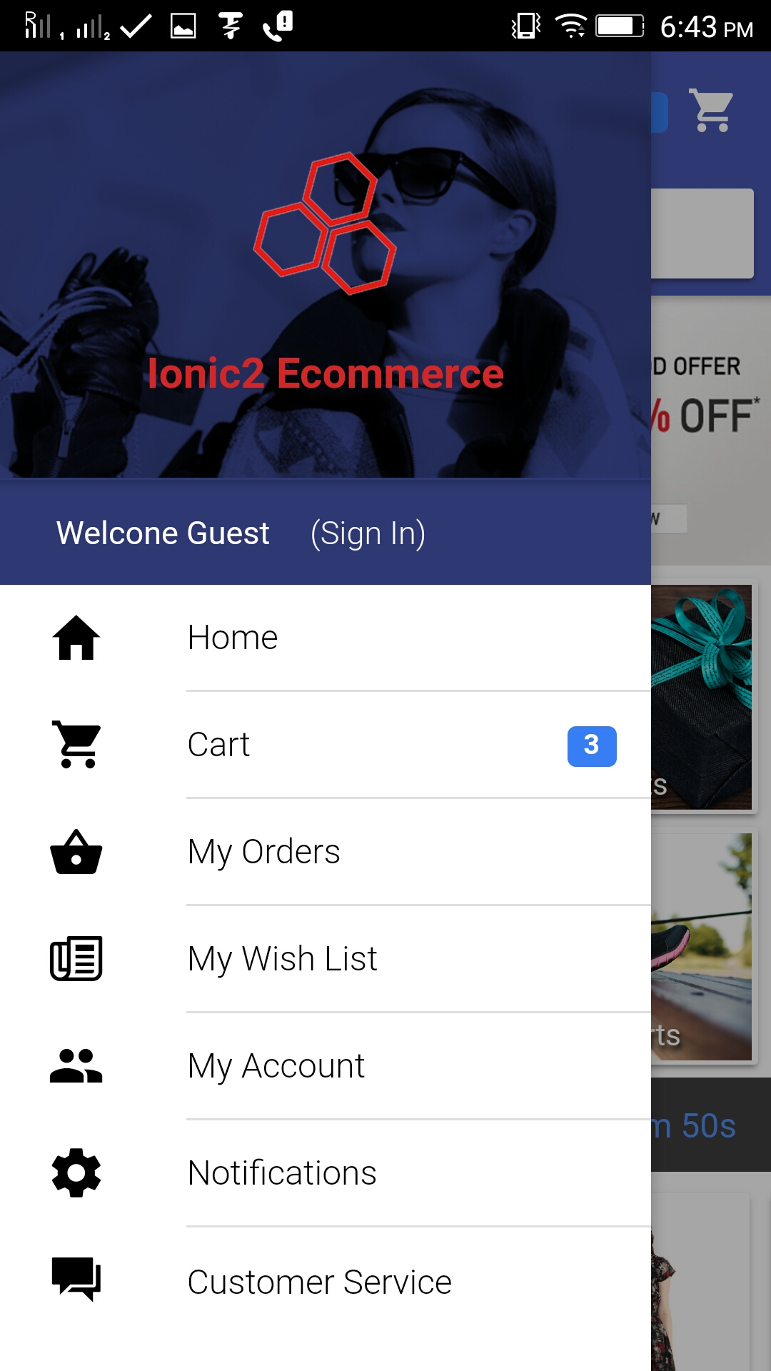 Ionic Marketplace
