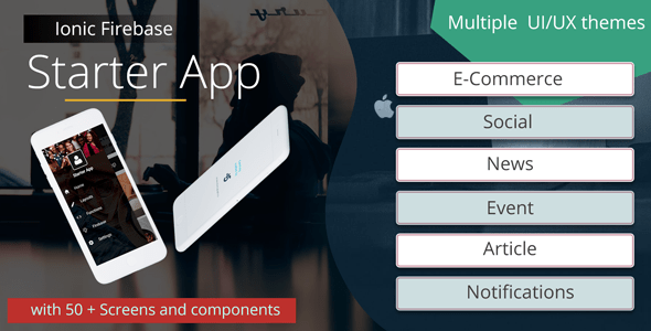 Ionic3uiuxstarterapp Ionic Marketplace