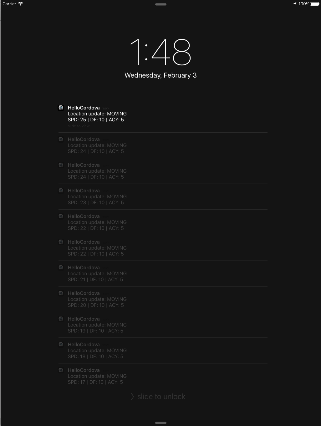 Ionicstarterwithcordovageolocationbackgroundplugin Ionic