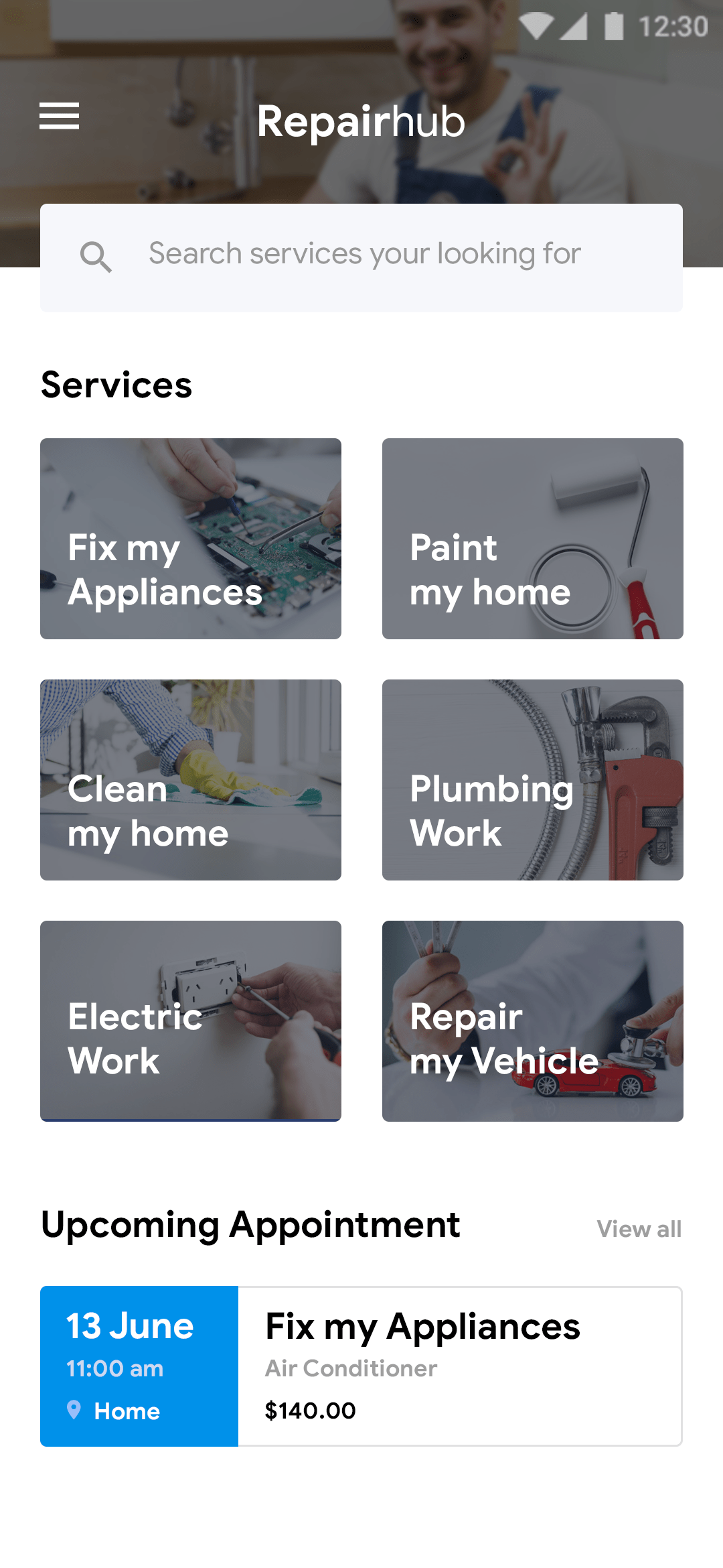 Serviceproviderapp Ionic Marketplace