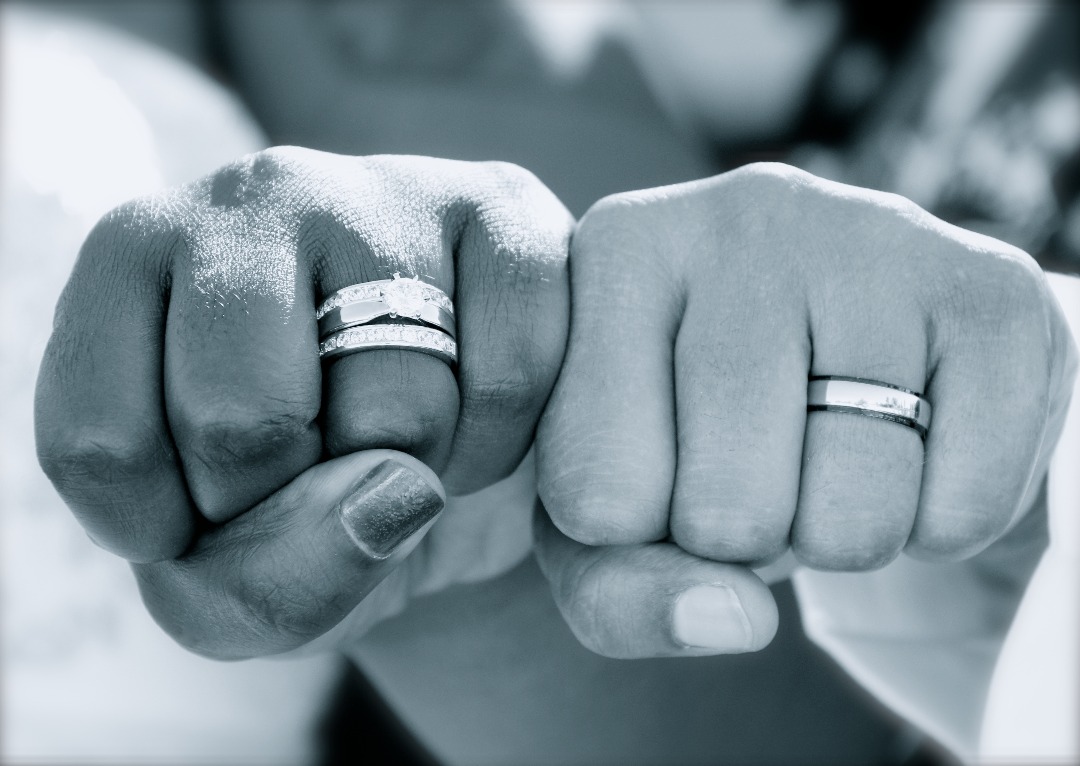 Photo by Richkat via Pixabay strong, people, hands, married, wedding