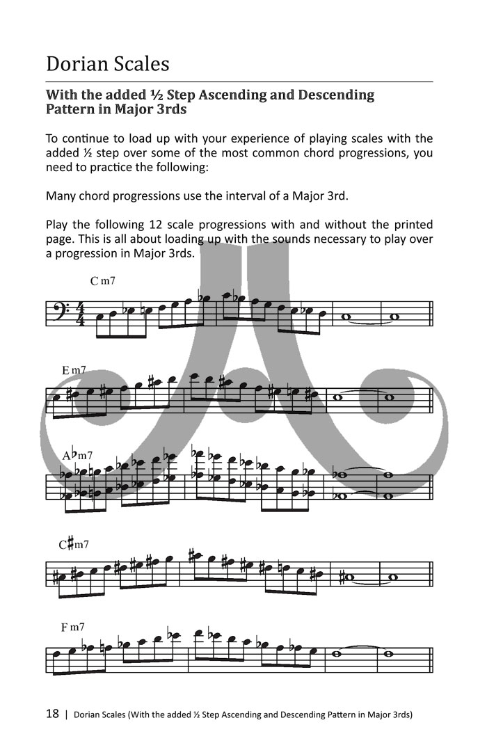 [PDF] Bebop Scales Jazz Scales And Patterns In All 12 Keys Treble Clef