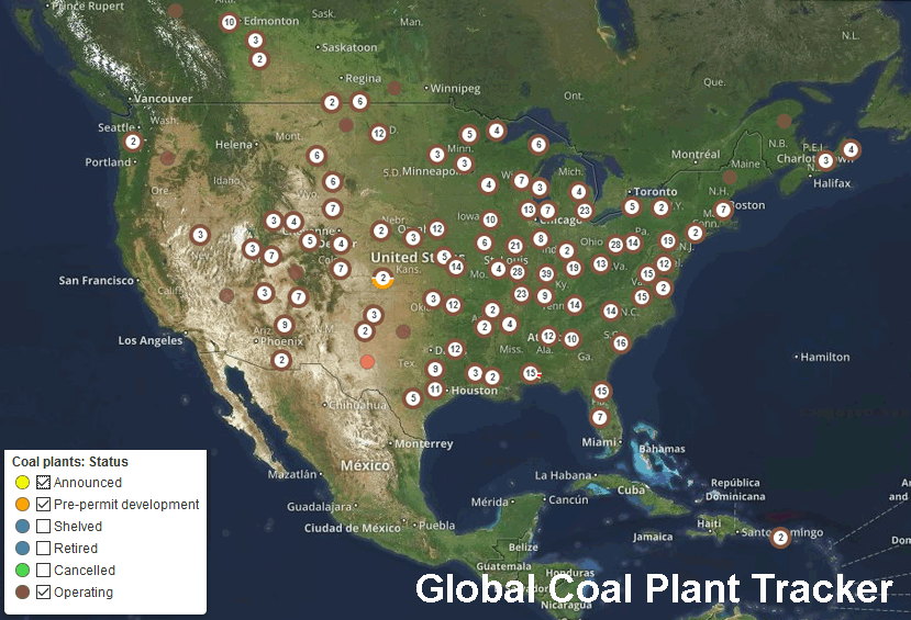 Coal Boom 1600 new plants in 62 countries around the world