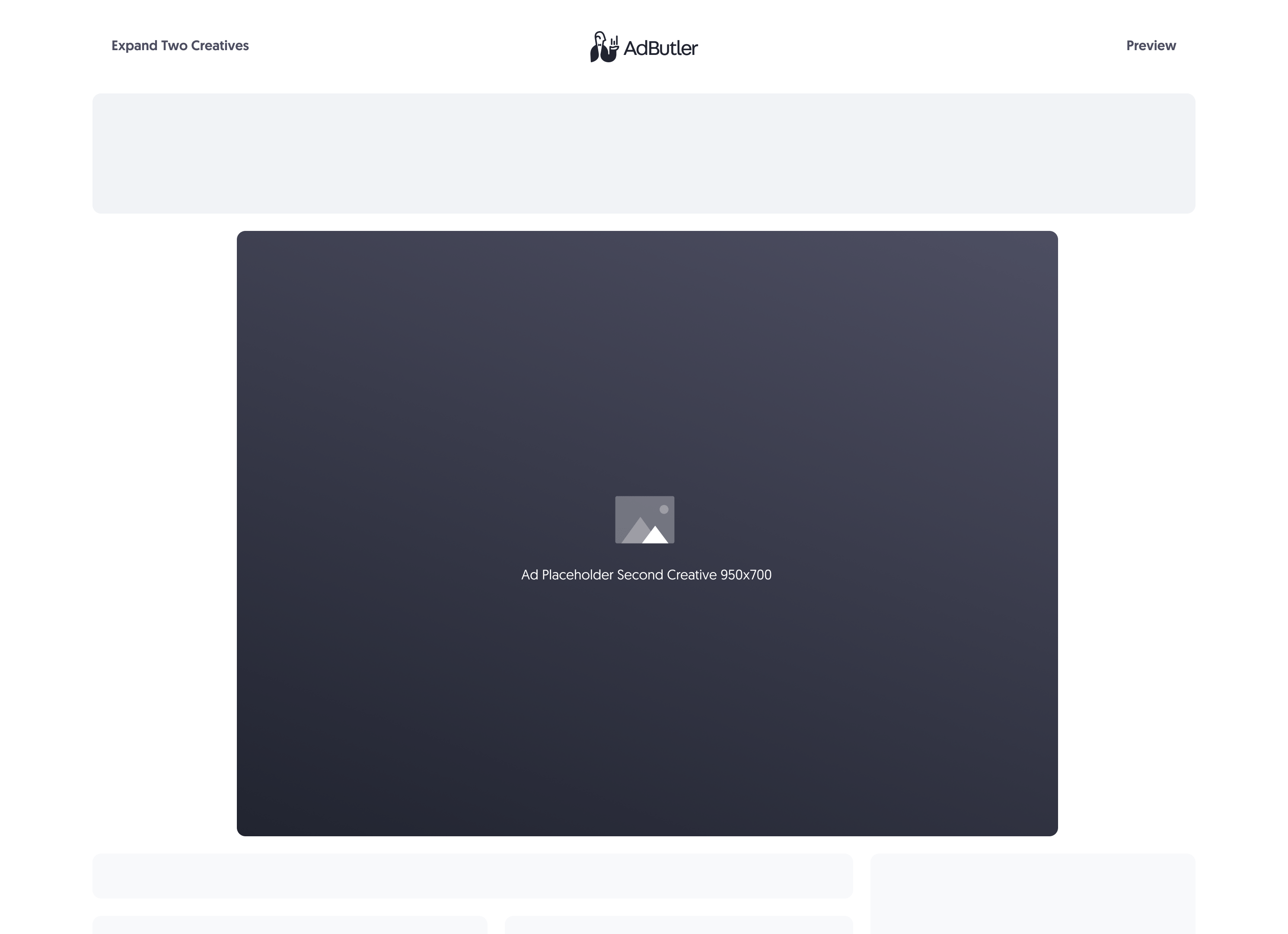 How to make expanding ads (two creatives)