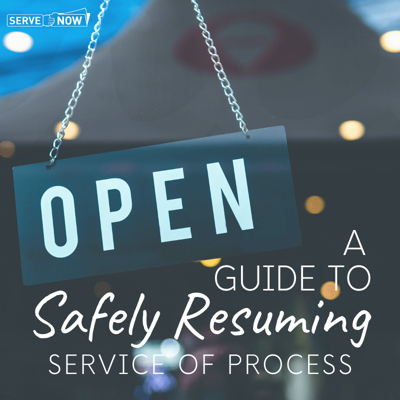 A Guide to Safely Resuming Service of Process