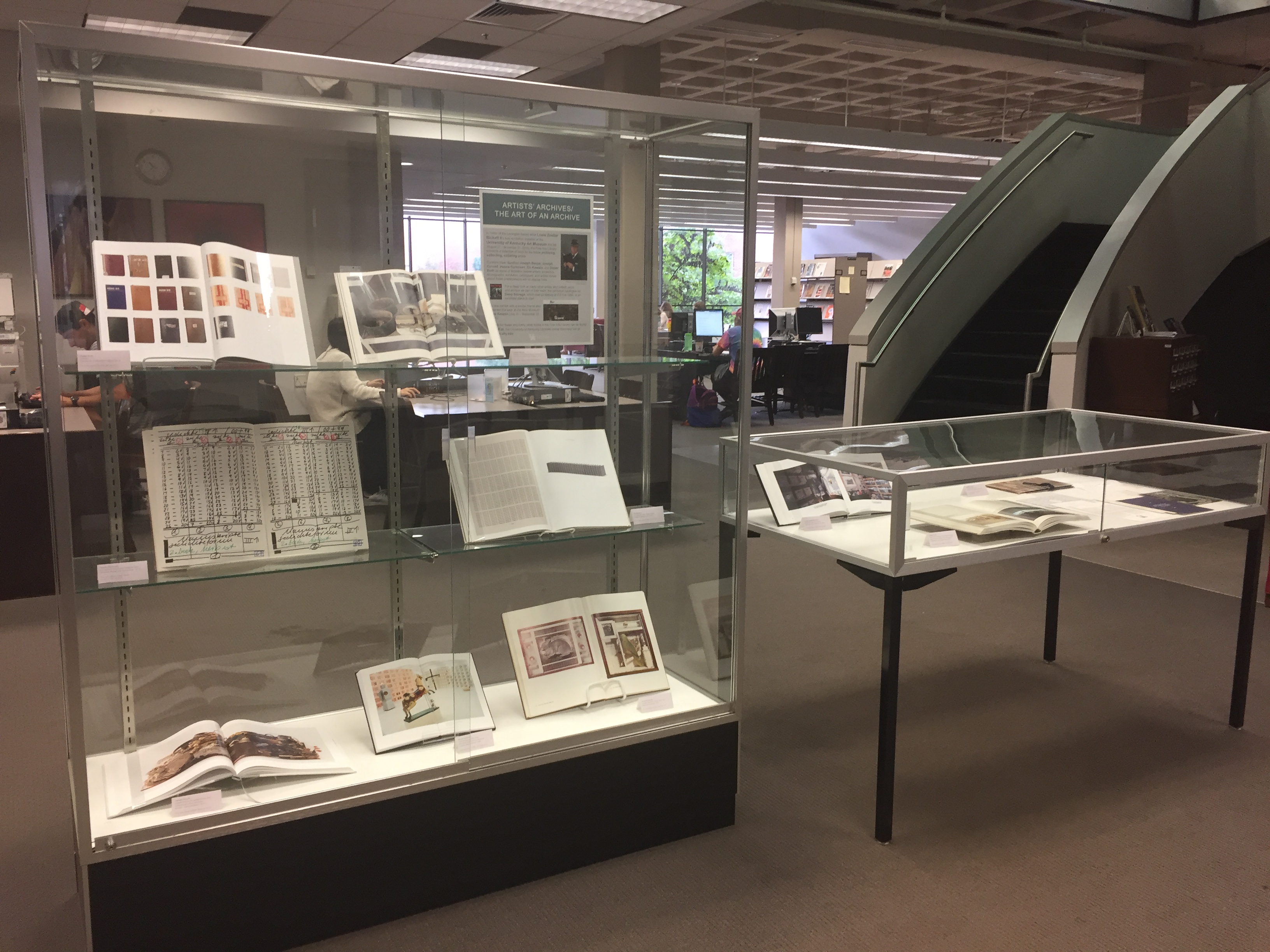 Home Library Exhibits at the Lucille Caudill Little Fine Arts Library