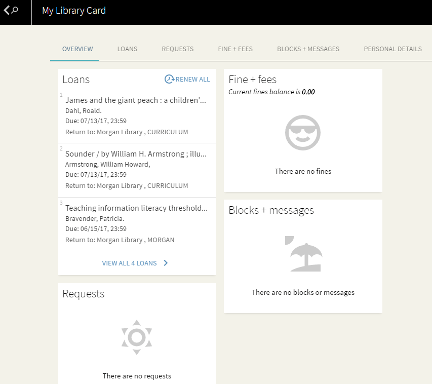 My Library Card Primo Help Research Guides at Colorado State