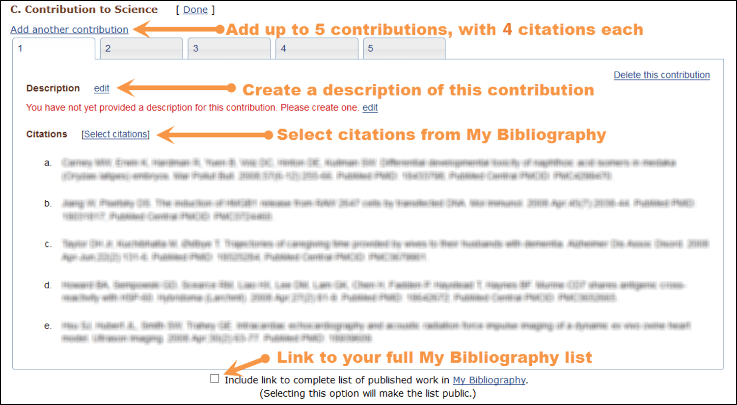 NIH Biosketch NIH Public Access Policy Compliance