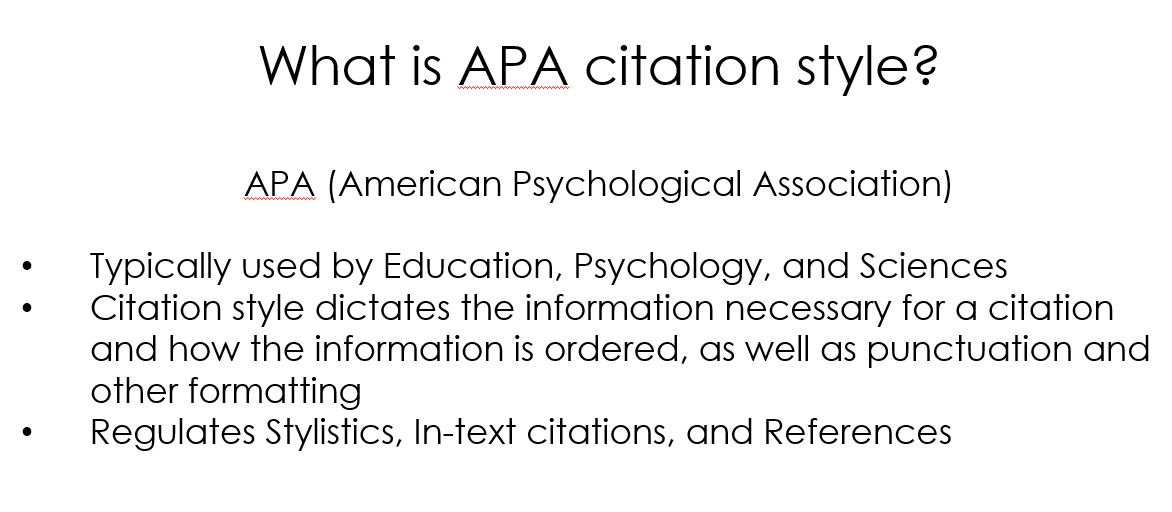 Owl Purdue Apa In Text Citation If you are adhering to american