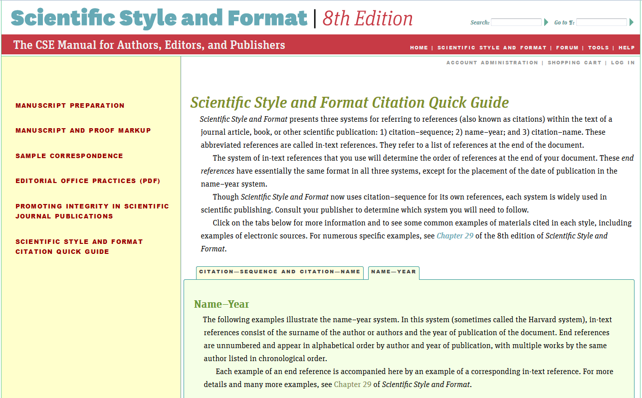 CSE Citations Citation Guides Subject & Class Guides at Helena
