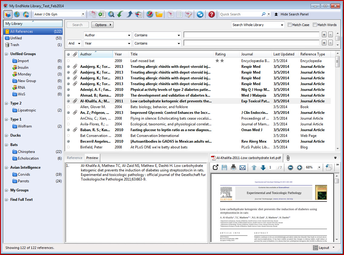 EndNote EndNote, RefWorks and Other Citation/Reference Managers