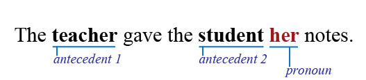 Unclear Pronoun Reference