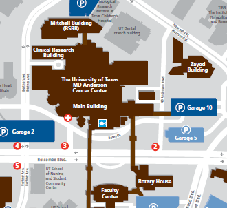 Md Anderson Main Building Map Home - Daigneau (William), Mda, Oral History Interview - Research Guides At Ut Md Anderson Cancer Center