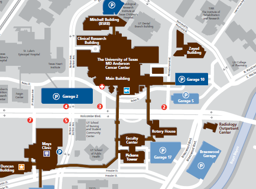 Md Anderson Main Building Map Home Daigneau (William), MDA, Oral History Interview Research