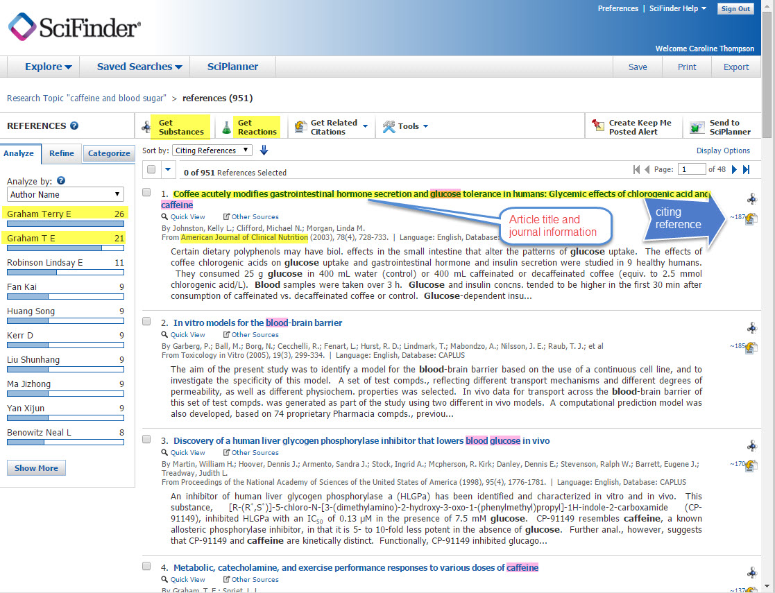 SciFinder Chemistry LibGuides at University of West Florida Libraries