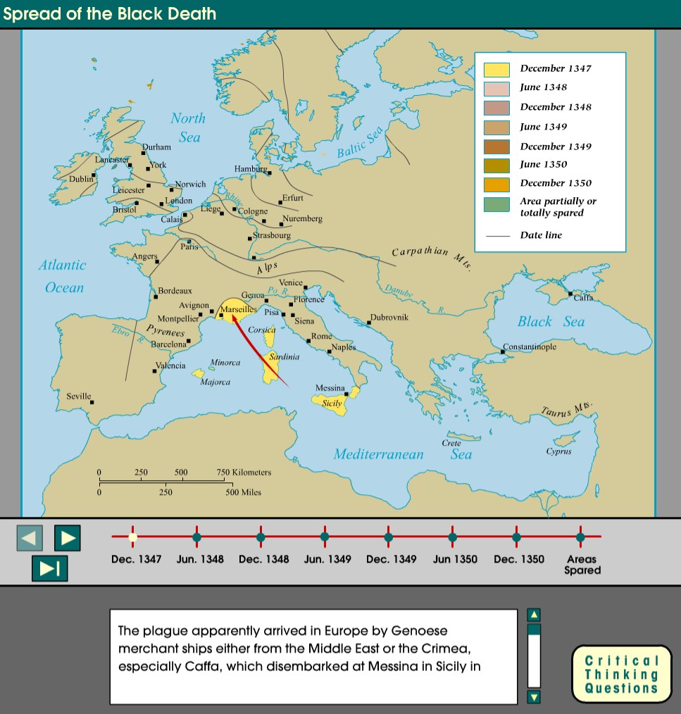 Mapping The Plague Pandemics Earth.Org