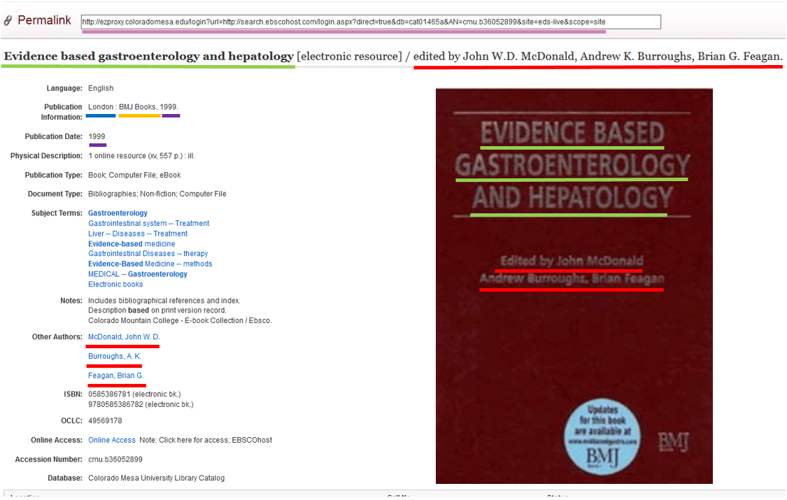 AMA Style Cite Sources LibGuides at Colorado Mesa University