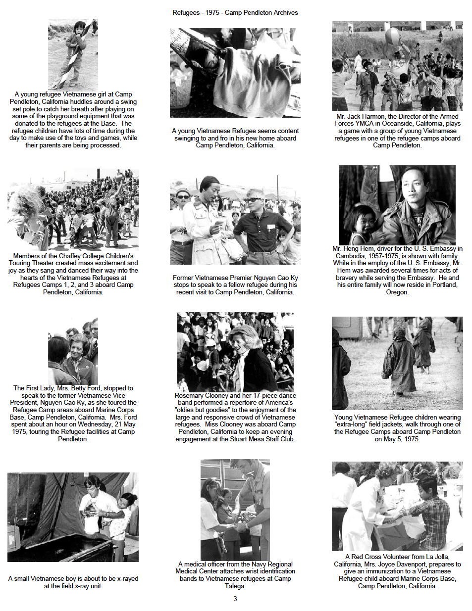 Camp Talega Photos Operation New Arrivals Library at MiraCosta College