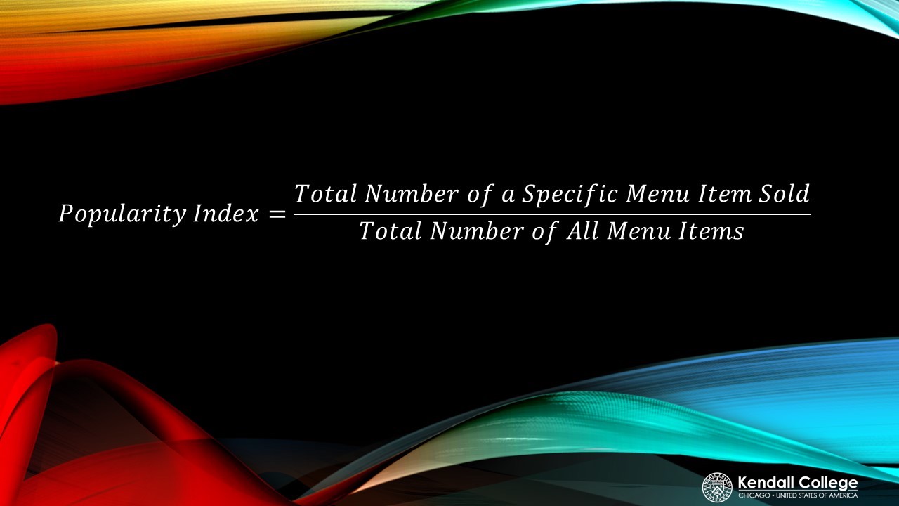 POPULARITY INDEX COST CONTROL LibGuides at Kendall College